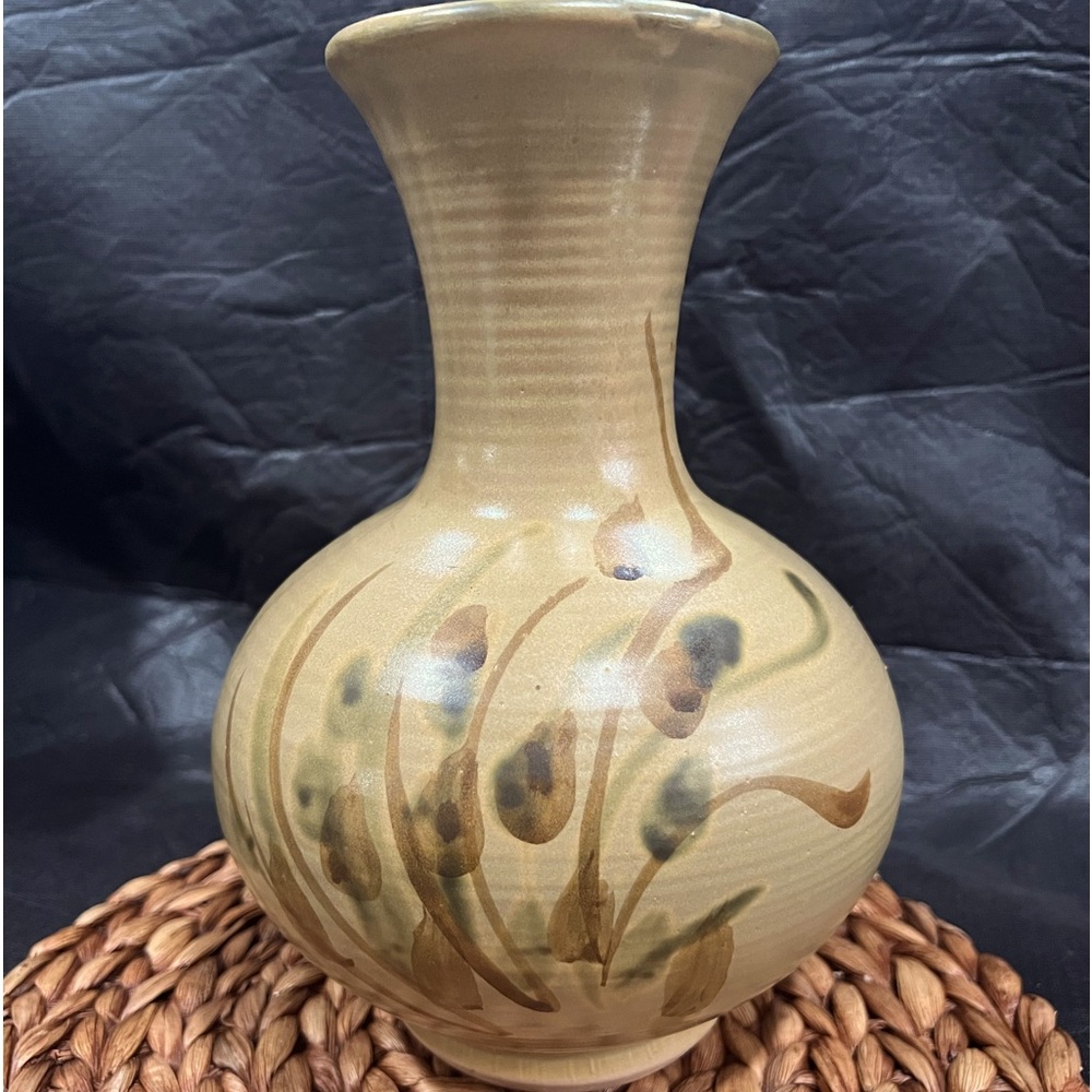 Vintage 1972 Pacific Stoneware B. Welsh USA Ceramic Vase